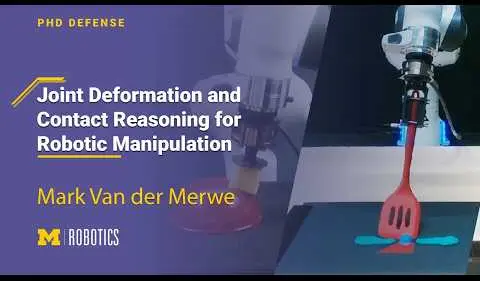 Mark Van der Merwe: Robotics PhD Defense