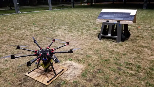 A roofing drone.